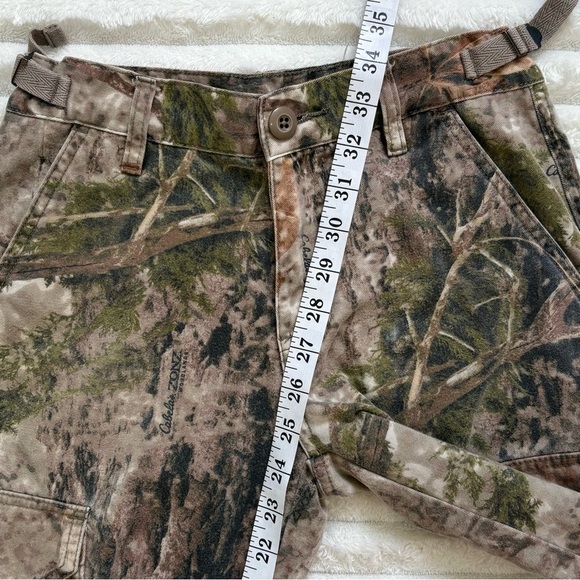 5 for 20$ CABELA’S Zonz Woodland Camo Cargo Hunting Pants Boys Size 10 - Picture 8 of 8